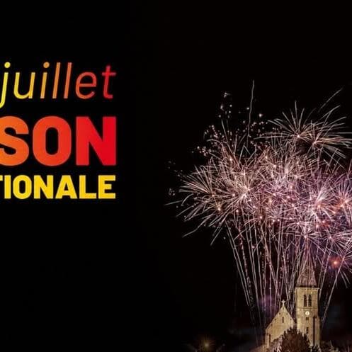 Fête nationale et feu d'artifice