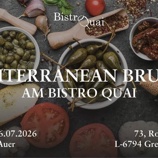 Brunch méditerranéen au Bistro Quai