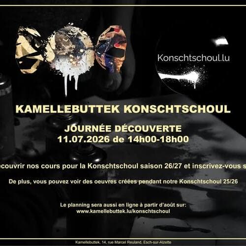 Discovery Day Kamellebuttek Konschtschoul