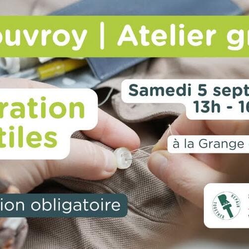 Atelier réparation textiles
