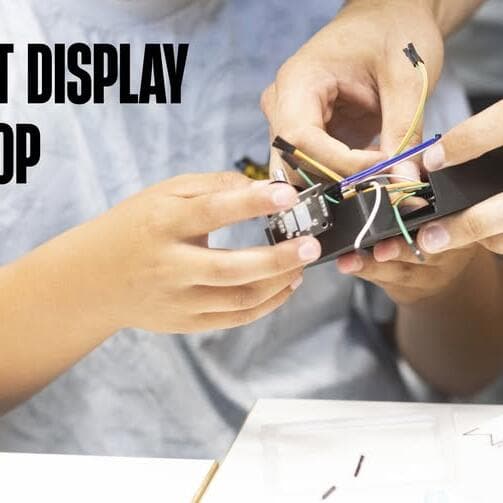 Create your own interactive pixel art display