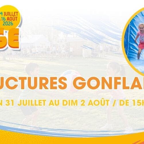 Yutz Plage - Structures gonflables