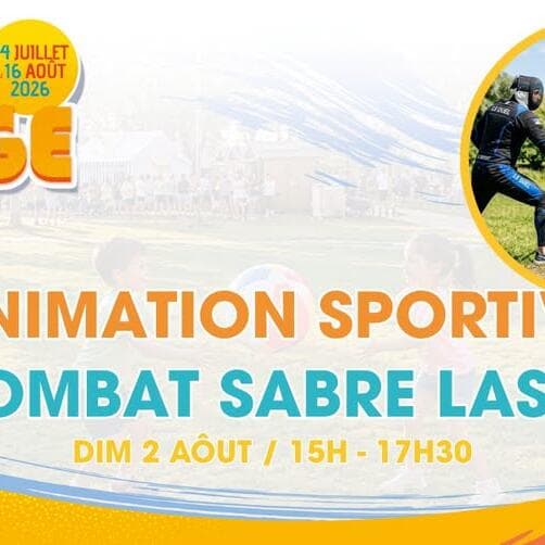 Yutz Plage - Sports activity: lightsaber duel