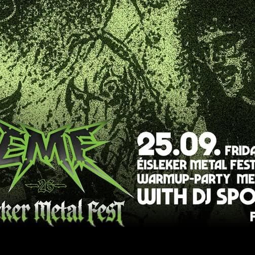 Éisleker Metal Fest Warm Up Party Friday
