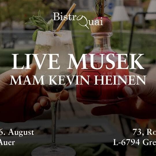 Live music with Kevin Heinen