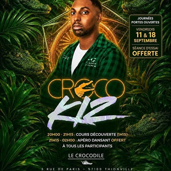 Cours de Kizomba à Thionville – Portes ouvertes CrocoKiz