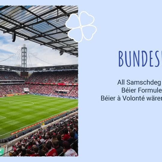 Live Bundesliga at Brasserie Elmen