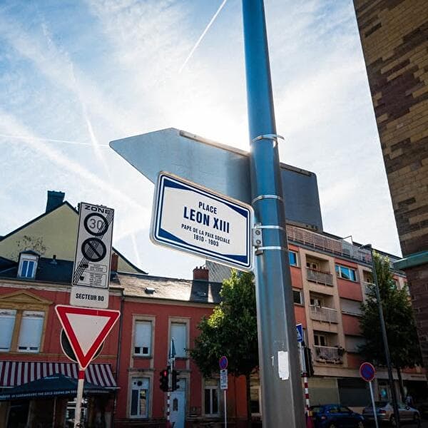 Mäi Quartier, meng Plaz: Italian literary encounters at Place Léon XIII