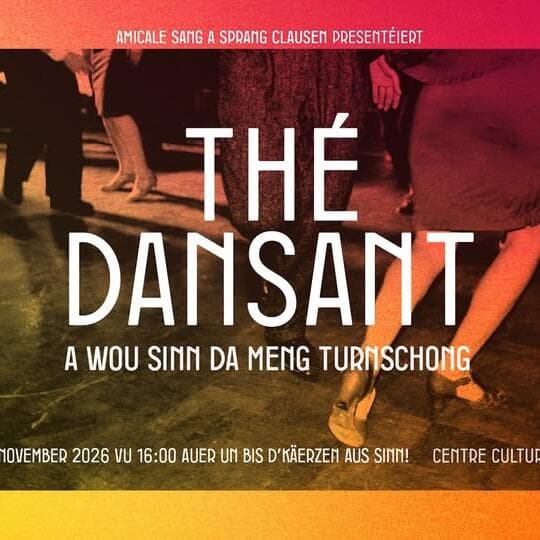 Thé dansant – Où sont mes baskets ?!