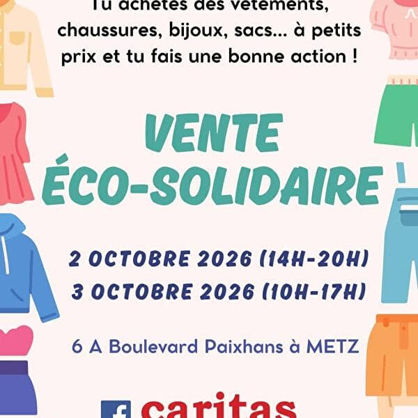 Vente éco-solidaire