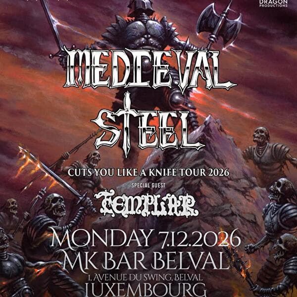 Medieval Steel & Templar at MK Bar Belval
