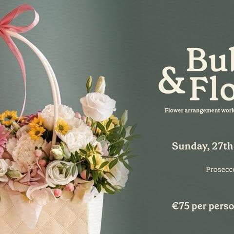 Bubbles & Flowers - Floral Masterclass at Haërz