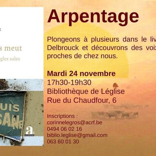 Arpentage « Ce qui les meut »