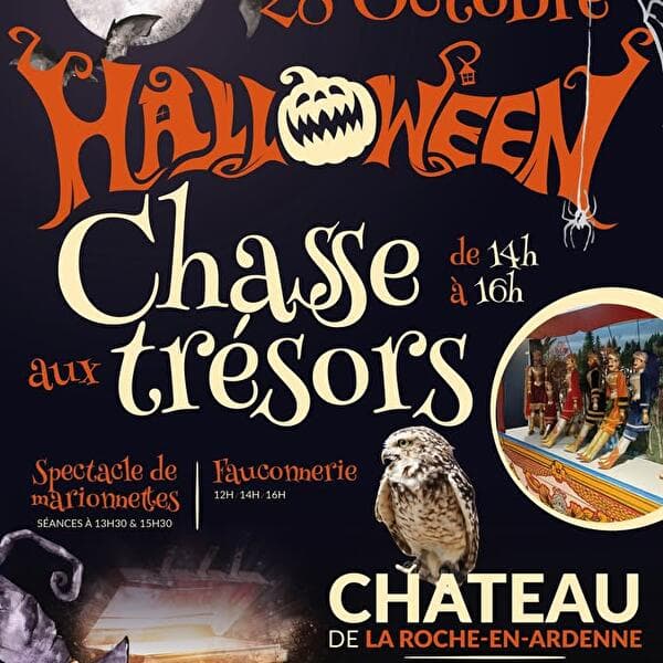 Chasse aux trésors d’Halloween au Château de La Roche-en-Ardenne