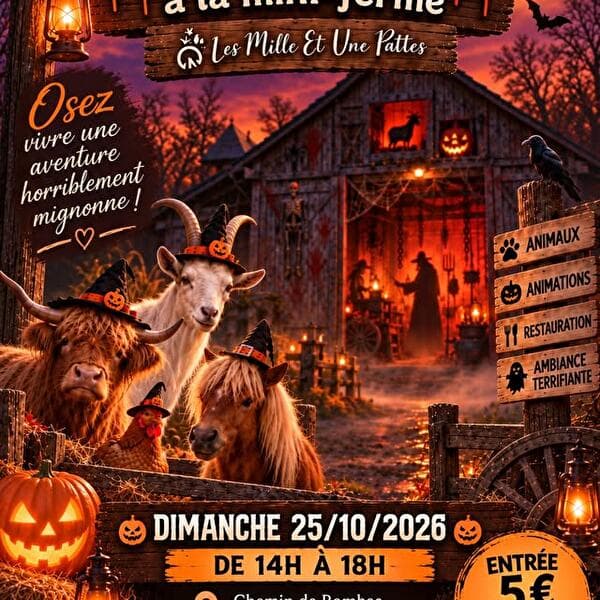 Halloween à la mini-ferme !