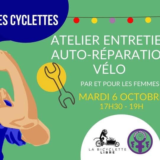 Bike maintenance and self-repair workshop by and for women