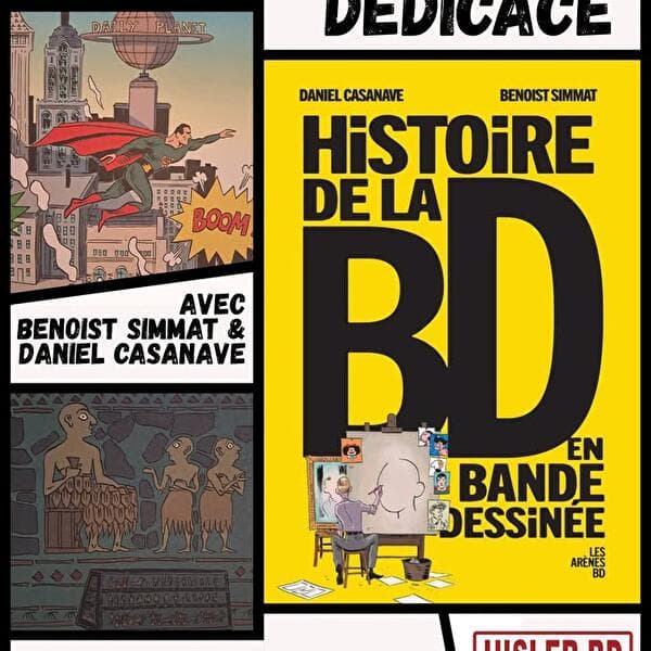 Meet-and-greet and book signing with Daniel Casanave and Benoist Simmat