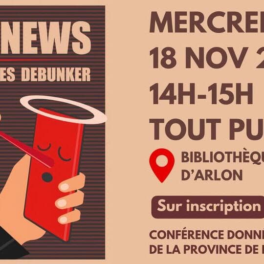 Fake News : comment les débunker ? – Conférence