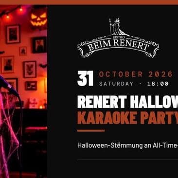 Big Halloween Karaoke Party am Renert