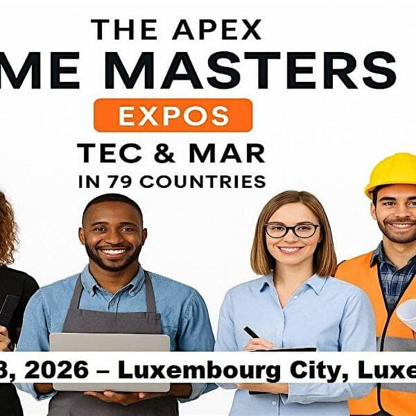Apex SME Masters Expos : Tec & Mar à Luxembourg Ville, Luxembourg