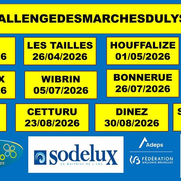 Marche Adeps - Challenge des marches du Lys