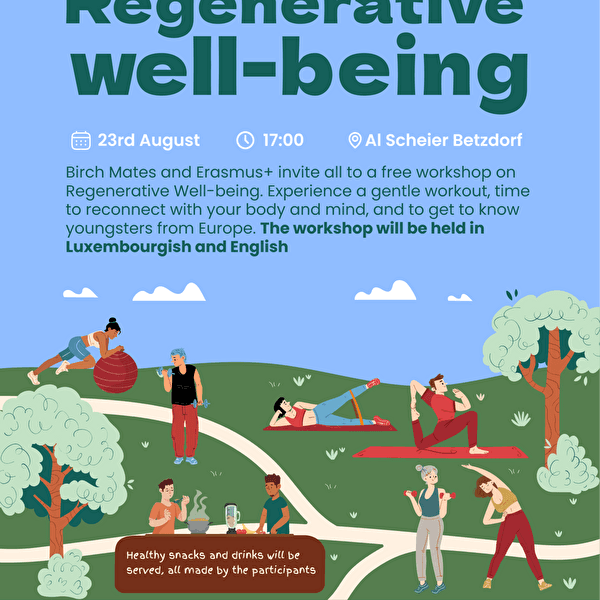 Regenerative well-being by Birch Mates and Erasmus+