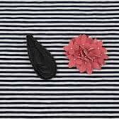 Bijoux textiles floraux