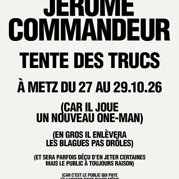 Jérôme Commandeur tries things.