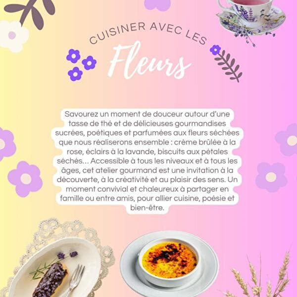 Cooking with flowers