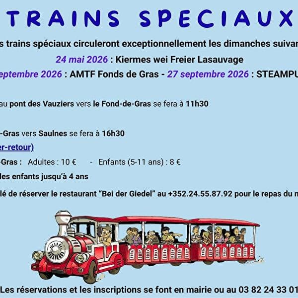Mine Trains - Special Events