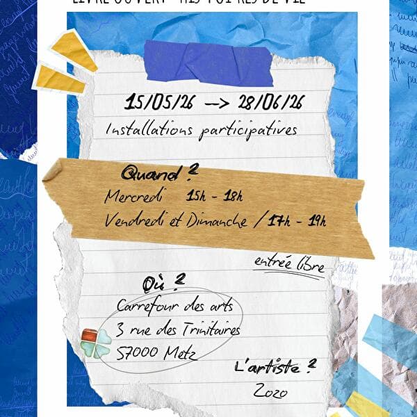 Exhibition - Livre ouvert: his'toi'res de vie