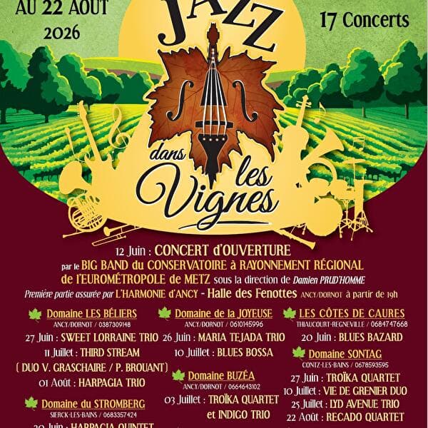 Jazz in the Vineyards - Domaine Sontag