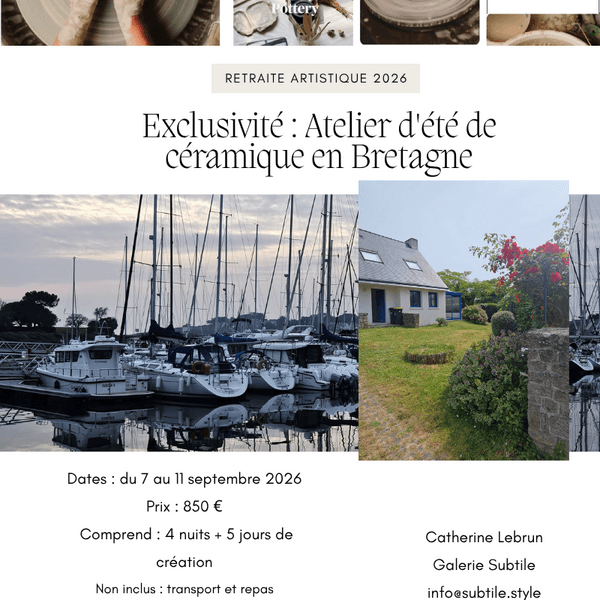 Summer Ceramics Workshop in Brittany