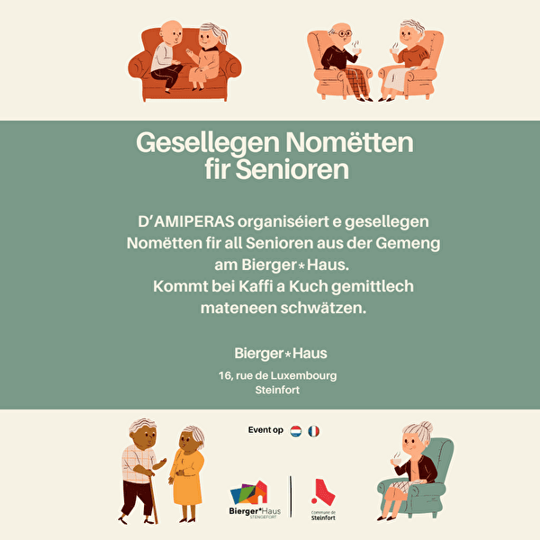 Friendly afternoon for seniors