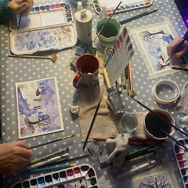 Atelier aquarelle - Observation et sujet au choix