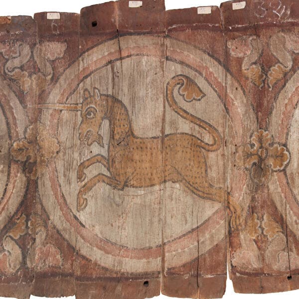 Visite flash au Musée de la Cour d'Or - Euro-Métropole de Metz - Plafonds au bestiaire