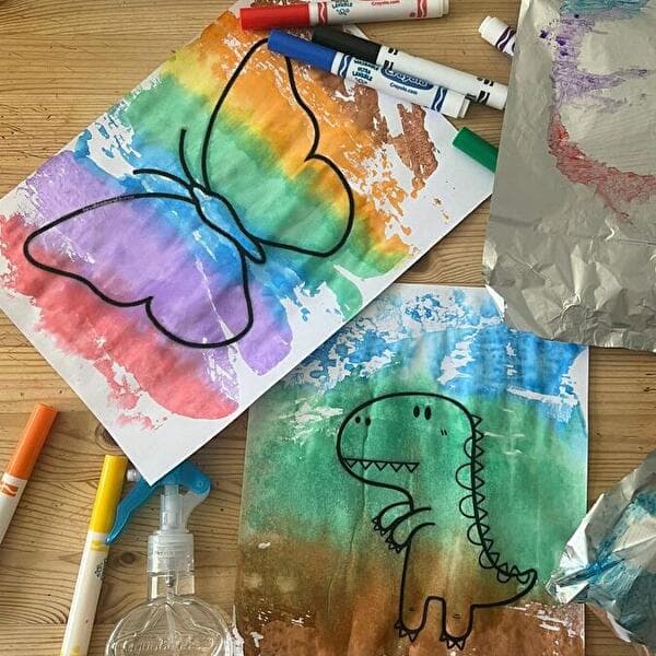 Magical Prints on Aluminum - Villa Beach