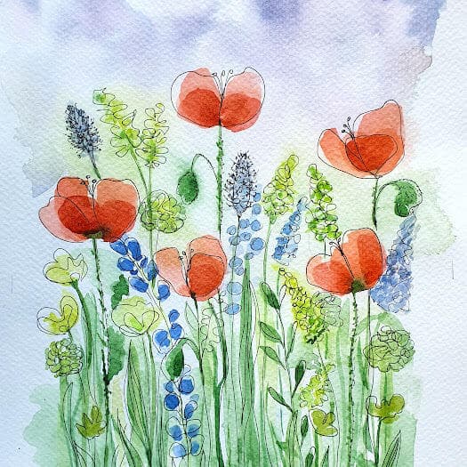 Watercolors: Parent-child Workshop