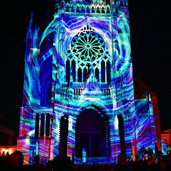 Video mapping - Constellations of Metz
