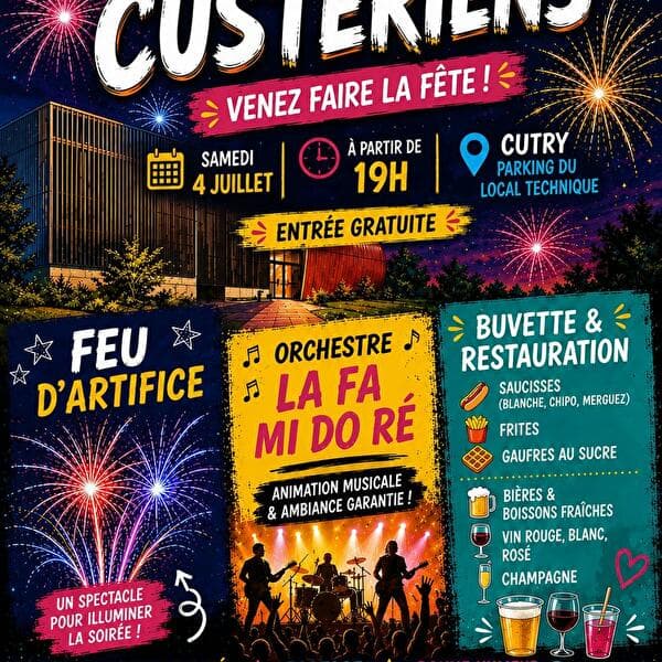 La fête des Custériens à Cutry