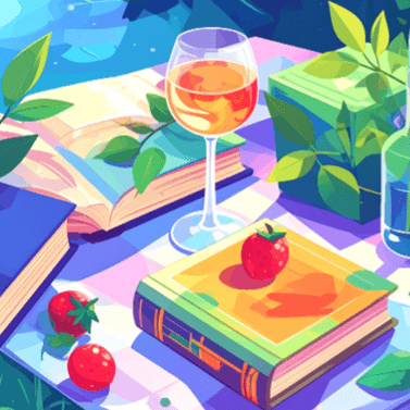 Apérolivres at the patio