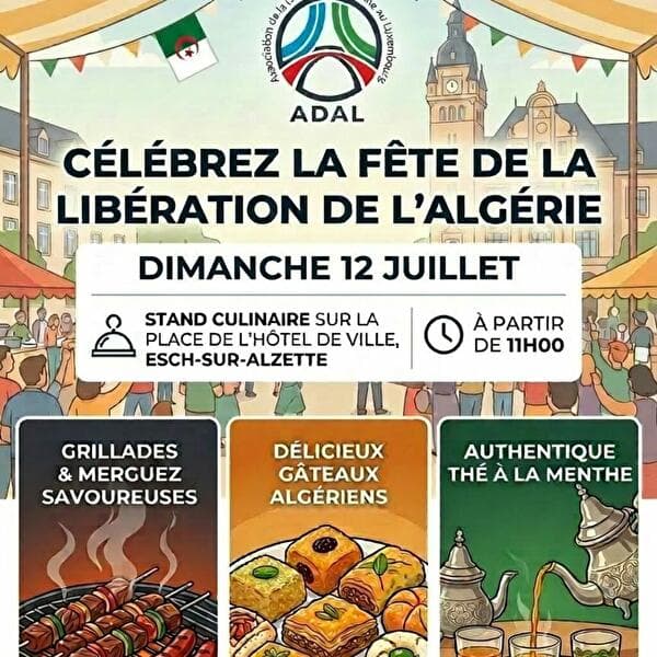 Celebrate Algeria's liberation day