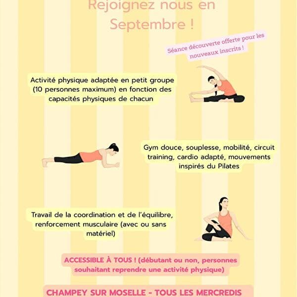 Sport santé Champey sur Moselle