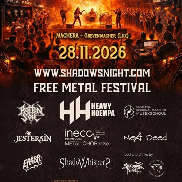 Shadows’ Night 2026 : du metal pour tous