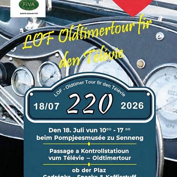 LOF Oldtimertour for Télévie