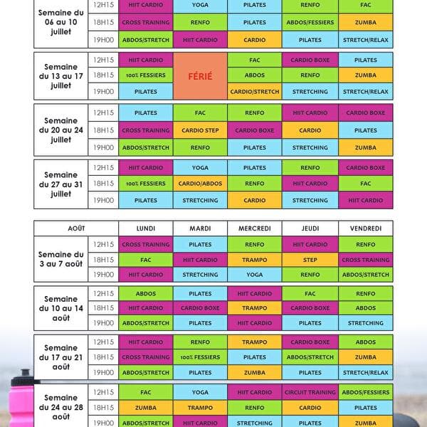 Summer Fitness Program
