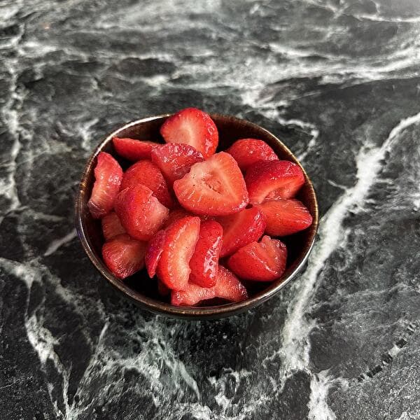 Dégustation de fraises