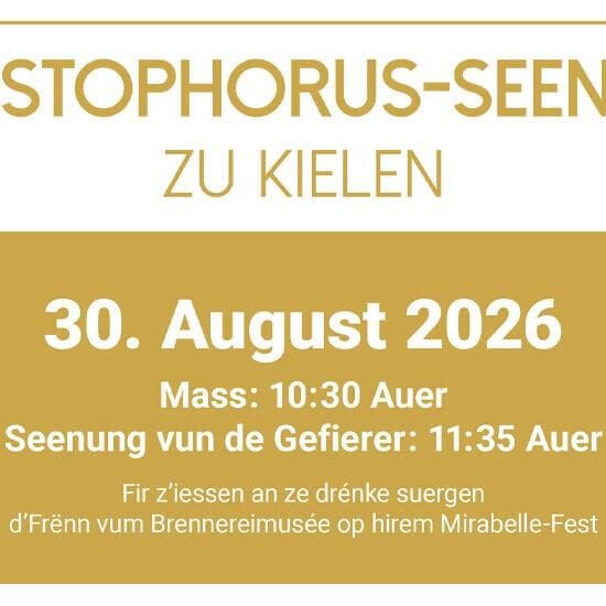 St. Christopher blessing of boats in Kiel