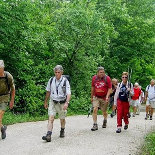 Hiking with Colette Lacrosse