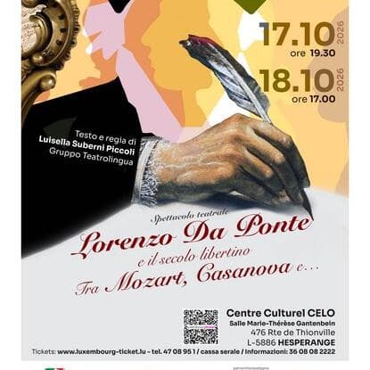 Theater performance - Lorenzo Da Ponte